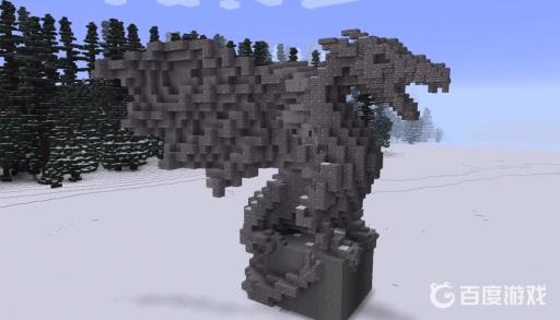 我的世界小型龙雕像怎么做?4