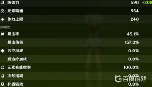 原神3.2纳西妲需要多少暴击?3