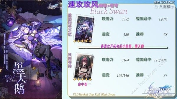 崩坏星穹铁道新版黑天鹅培养攻略9