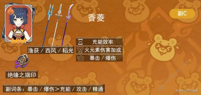 原神萌新必练后台输出角色大全5