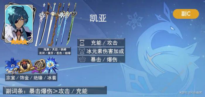 原神萌新必练后台输出角色大全9