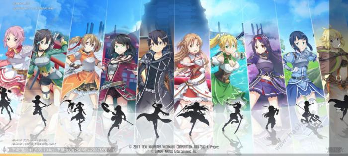 刀剑神域黑衣剑士王牌手机配置一览2