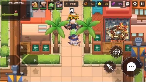 坎公骑冠剑王牌美女特工挑战攻略1