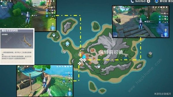 原神4.6随处可见的树枝任务怎么做3