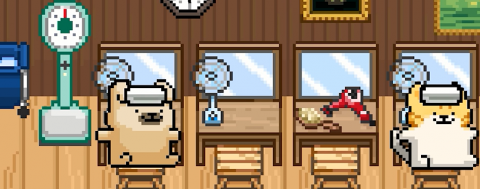 线条小狗动物温泉全周目攻略4