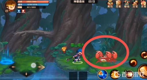 造梦无双神兽森林的云上面有什么?2