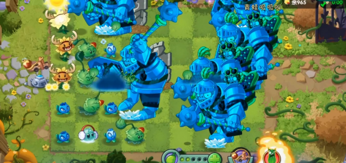 植物大战僵尸2怎么冻结僵尸2