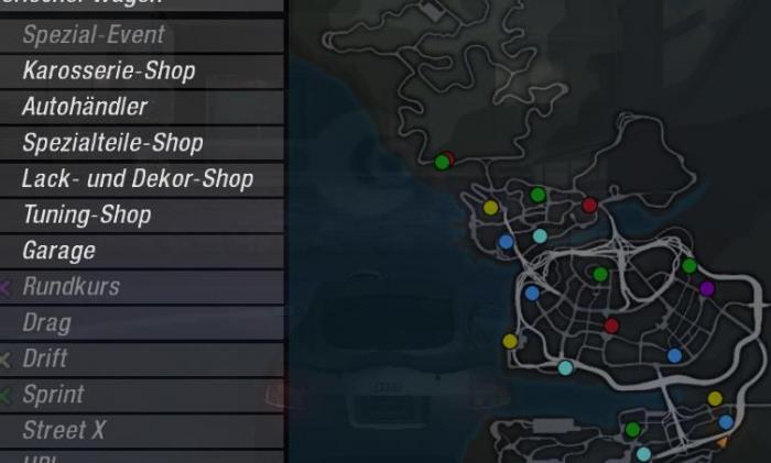 极品飞车商店在哪个位置2