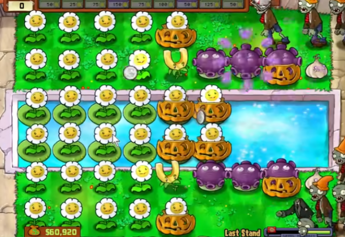 植物大战僵尸刷钱阵法怎么搭配1