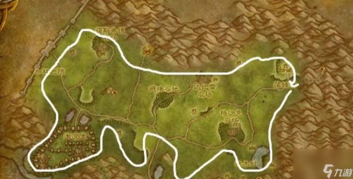 魔兽世界怀旧服石南草哪里多1