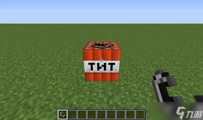 我的世界TNT怎么放_我的世界中tnt怎么做