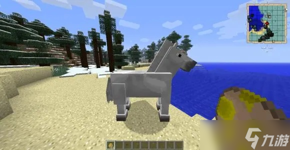 我的世界怎么传送马1