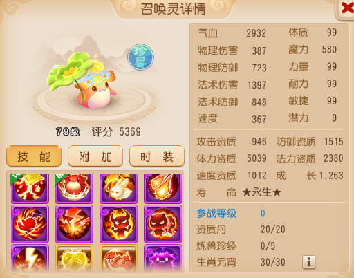 《梦幻西游》珍兽新时装实战三界顶流实力大提升！9