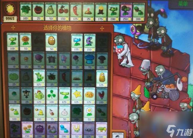 植物大战僵尸屋顶大块头和气球怎么过关6