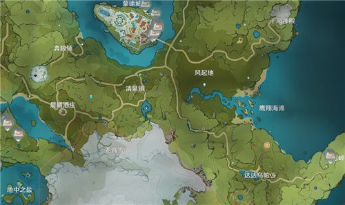 原神蒲公英籽怎么收集1