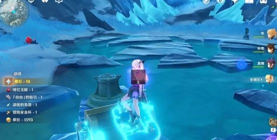 原神龙脊雪山山中之物任务怎么做8