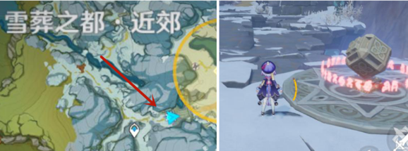 原神逆子的归乡成就任务4个冰方碑位置在哪1