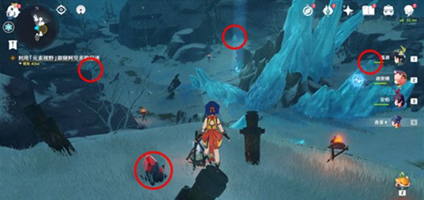 原神山中之物覆雪之路碎片位置介绍2