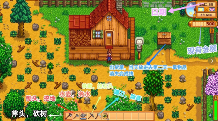 星露谷物语种下的种子怎么铲掉1