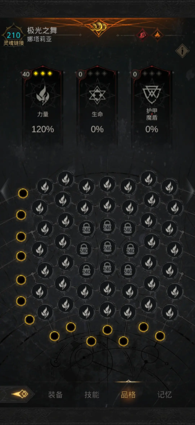 地下城堡3远航品格怎么升级2