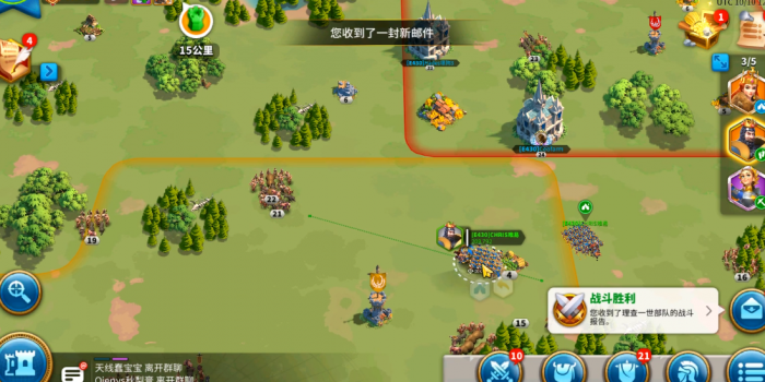 万国觉醒如何一次控制两个部队2