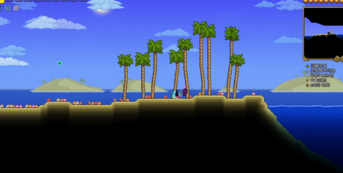 泰拉瑞亚大海在哪里1