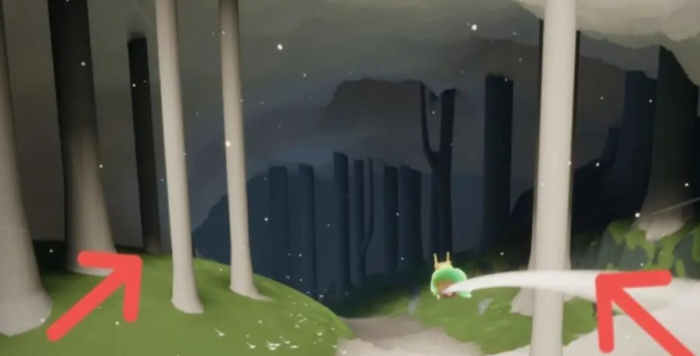 光遇的雨林怎么过1