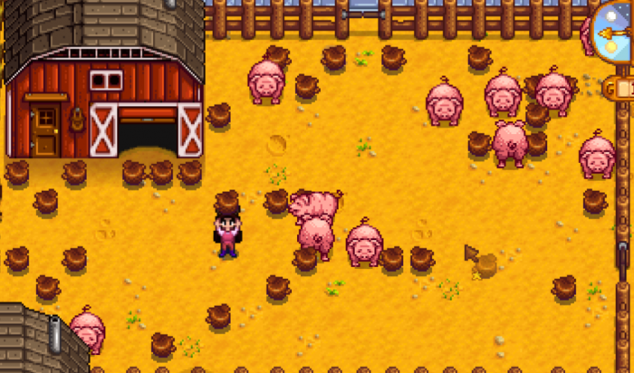 星露谷物语养猪技能点哪个1