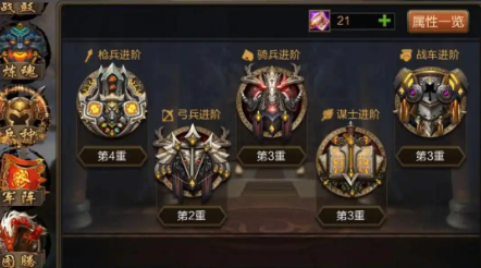 三国志战略版都有什么兵种1