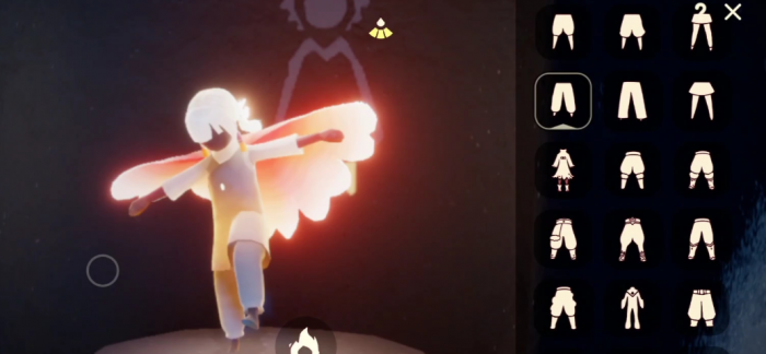 光遇樱花斗篷搭配什么裤子2