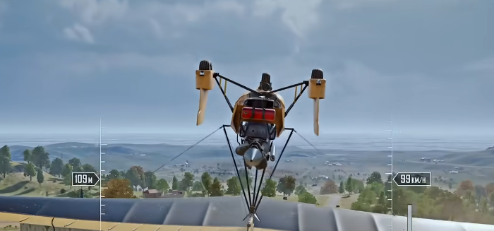 绝地求生滑翔机怎么反转1