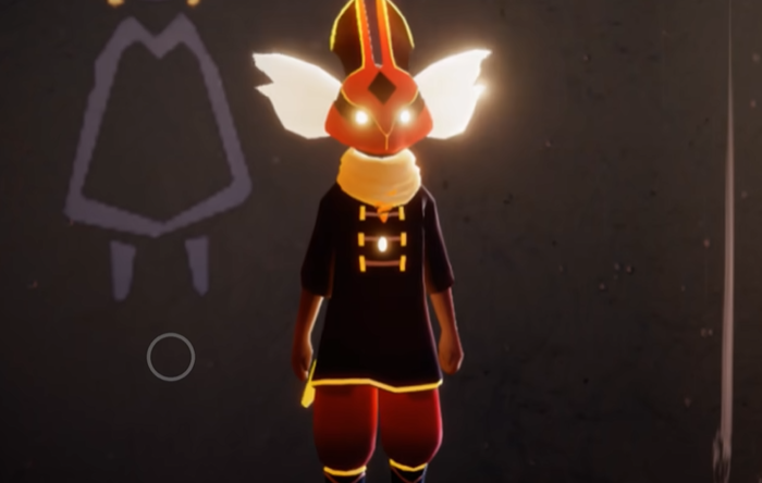 光遇邮差兔子面具怎么搭配1