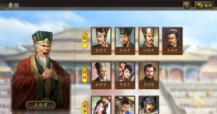 三国志战略版什么官职可以发法令1