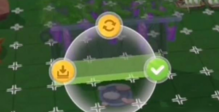 摩尔庄园隔空怎么布置1