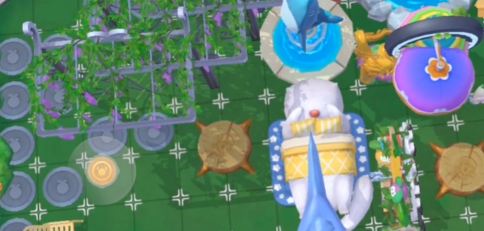 摩尔庄园在天上怎么上去1