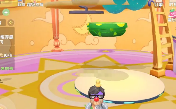 摩尔庄园二层床怎么上去2