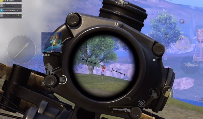 绝地求生手游怎么打移动目标3