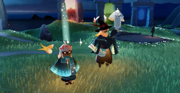 光遇小狐狸怎么摆2