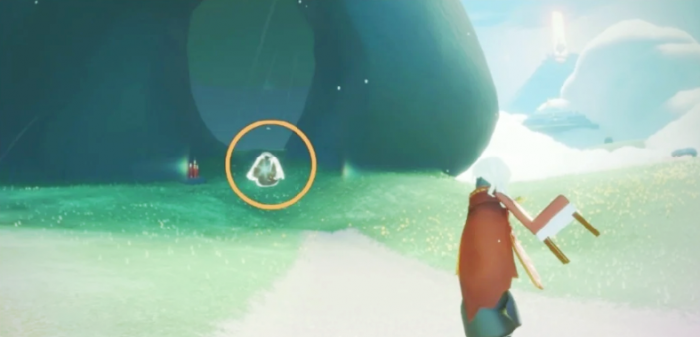 光遇云野洞穴里面的先祖怎么弄2