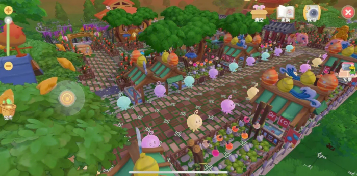 有没有方法把摩尔庄园花架放在户外2