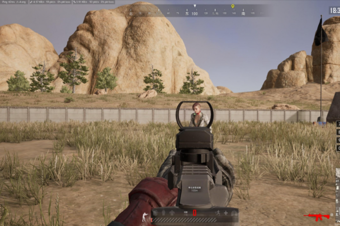 绝地求生怎么掌握开镜换弹1