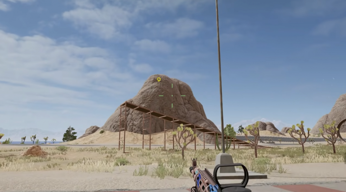 绝地求生怎么标记这有一个二级头2