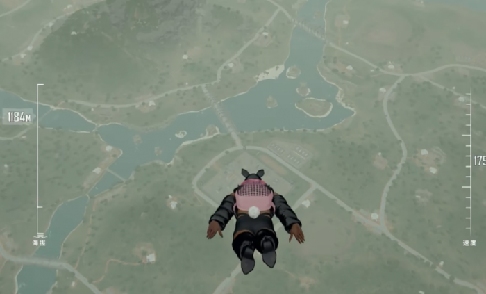 绝地求生降落伞怎么速降1