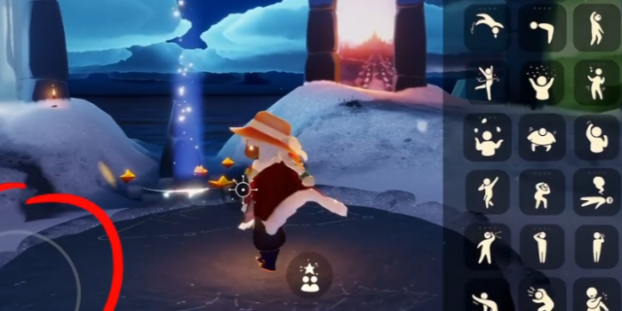 光遇怎么移动旋转动作1