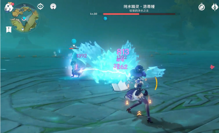 原神纯水精灵怎么打3