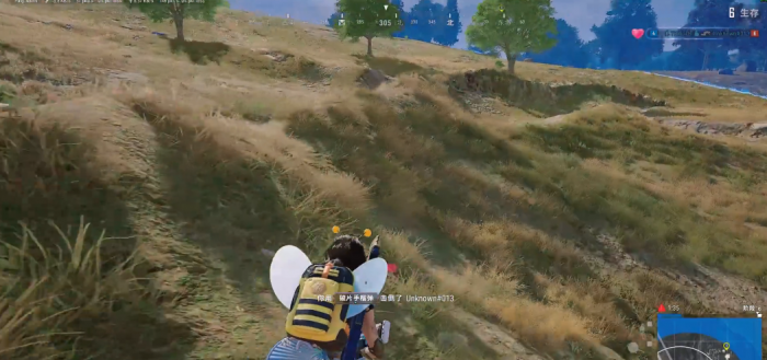 绝地求生怎么防止背后1