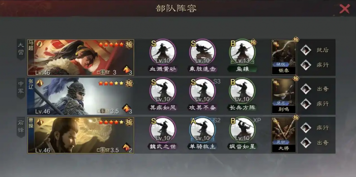 率土之滨攻击距离怎么布阵1