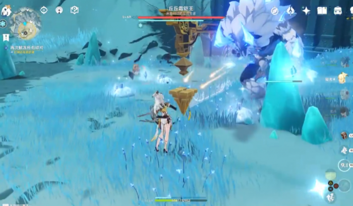 原神雪山风雪丘丘霜铠王怎么打2