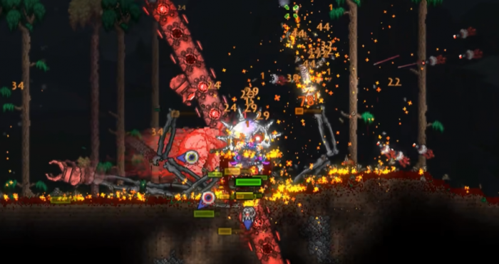 泰拉瑞亚如何无伤打新三王1