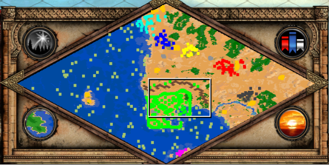 帝国时代2狮子与恶魔怎么打1